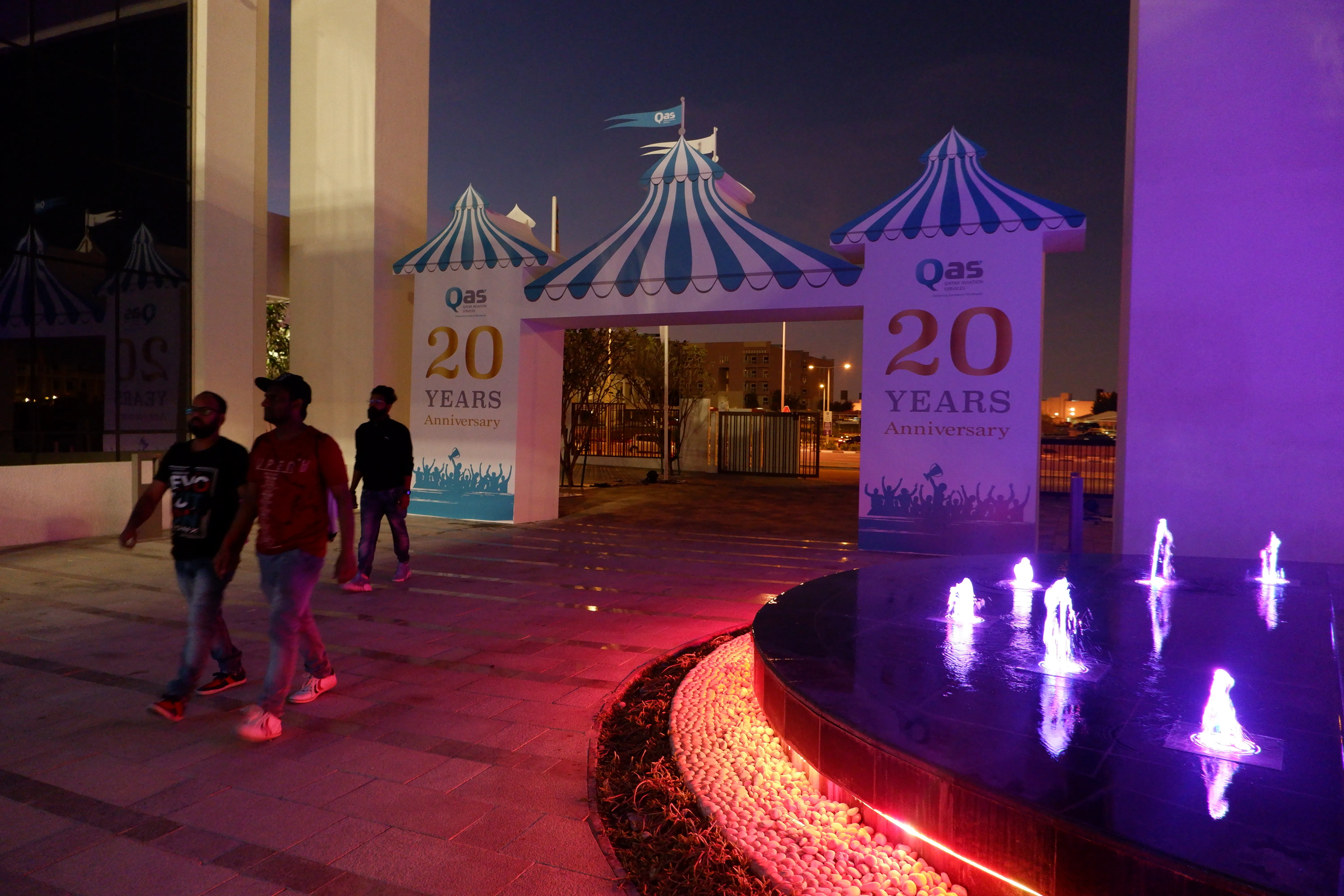 qatar aviation services 20 years anniversary